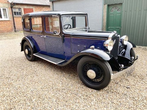 1934 A really fine six cylinder Austin saloon For Sale