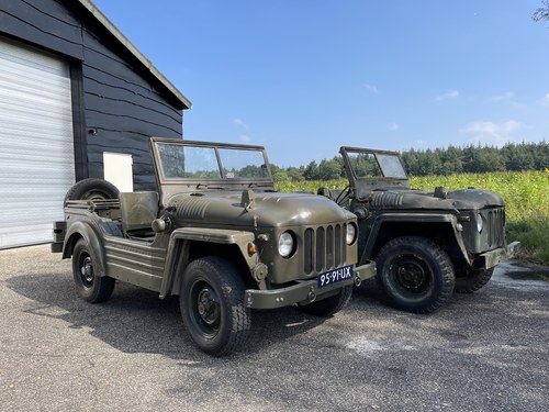 1955 Austin Champ pair of 2 Military trucks, Cargo and FFW For Sale
