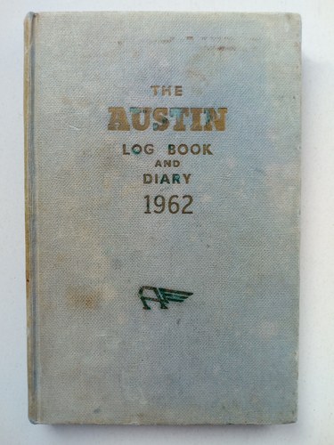 1962 The Austin Log Book and Diary VENDUTO