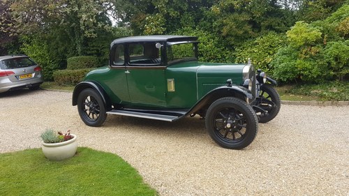 Austin 16/6 1928 supplied new in New Zealand. In vendita