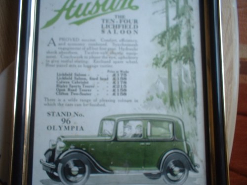 1935 Austin 10 Lichfield In vendita