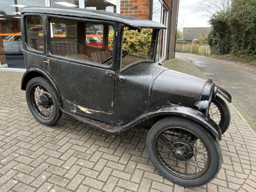 1928 AUSTIN SEVEN RF FABRIC SALOON VENDIDO