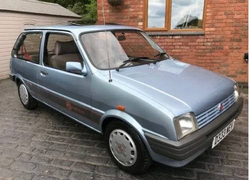 1987 Mg metro d reg 3dr blue 5 owners low mileage For Sale