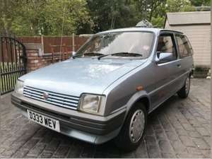 1987 Mg metro d reg 3dr blue 5 owners low mileage For Sale (picture 2 of 12)