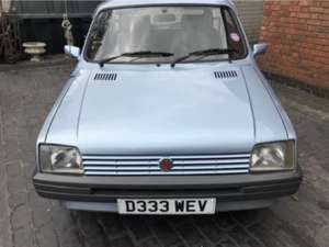 1987 Mg metro d reg 3dr blue 5 owners low mileage For Sale (picture 6 of 12)