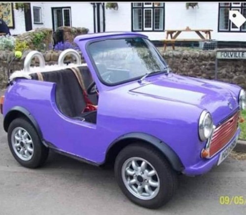 1978 Purple Mini Shortie For Sale