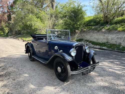 1933 Austin 10/4 two seat tourer with dickey SOLD