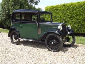 1934 Austin 7 RP De Luxe Saloon. Lovely condition For Sale (picture 1 of 34)