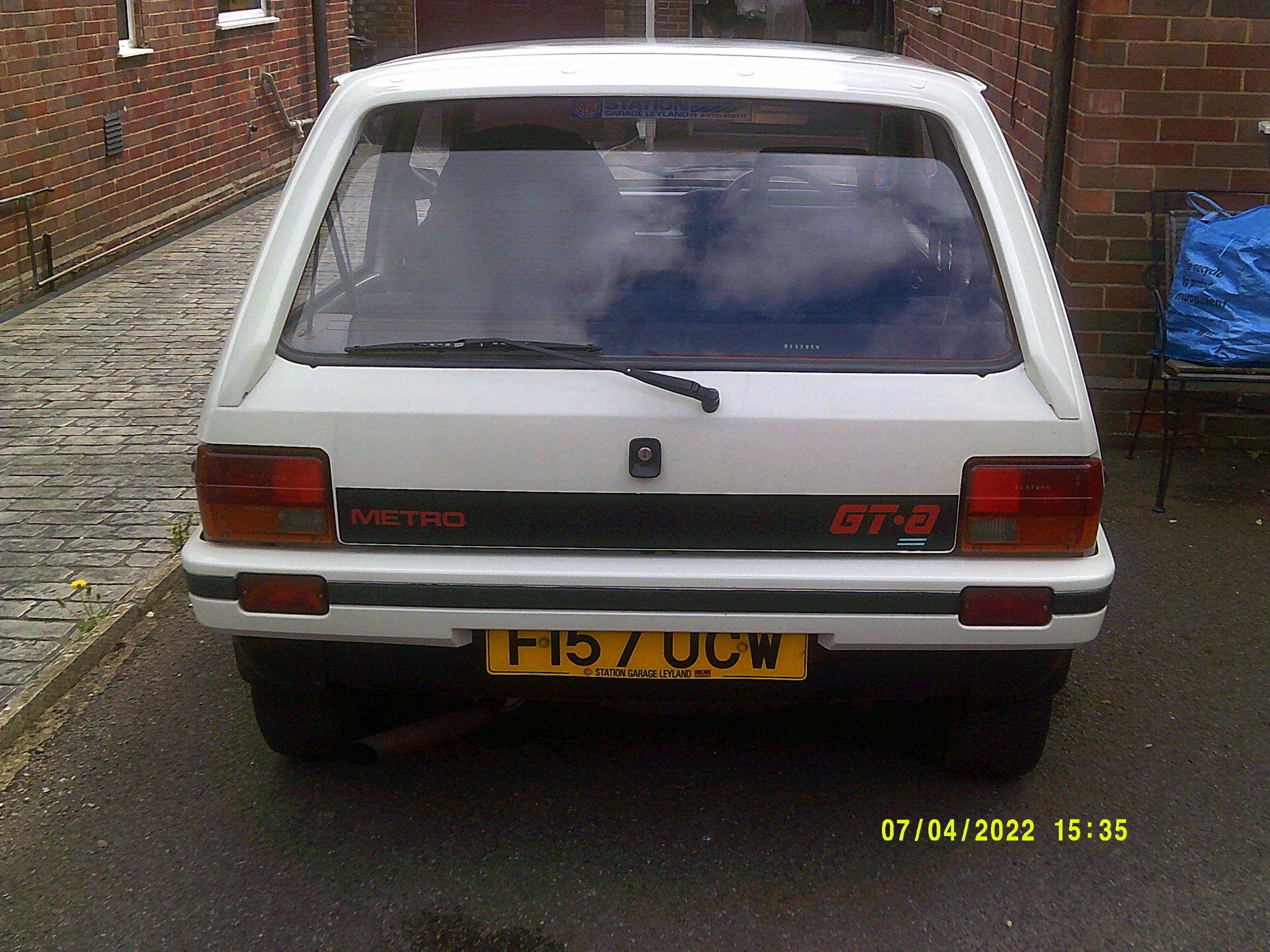 1989 Austin metro mk2 gta For Sale
