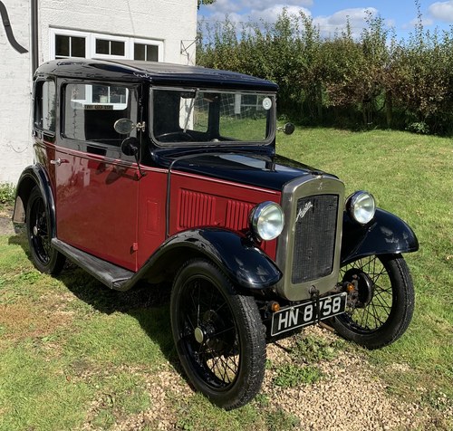 1932 Beautiful austin seven rn box saloon in great condition SOLD