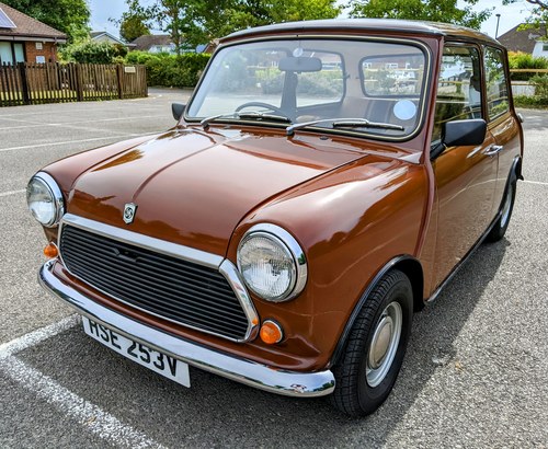 1979 Austin Mini 1000 Auto Russet Brown Matching Numbers For Sale