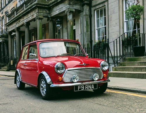 1990 Stunning Flame Red Classic Austin Mini - Only 33k Miles! In vendita
