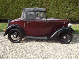 1938 Austin 7 Opal Two Seater Tourer. Delightful example For Sale (picture 7 of 37)