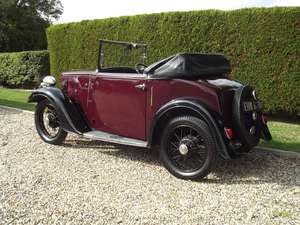 1938 Austin 7 Opal Two Seater Tourer. Delightful example For Sale (picture 27 of 37)