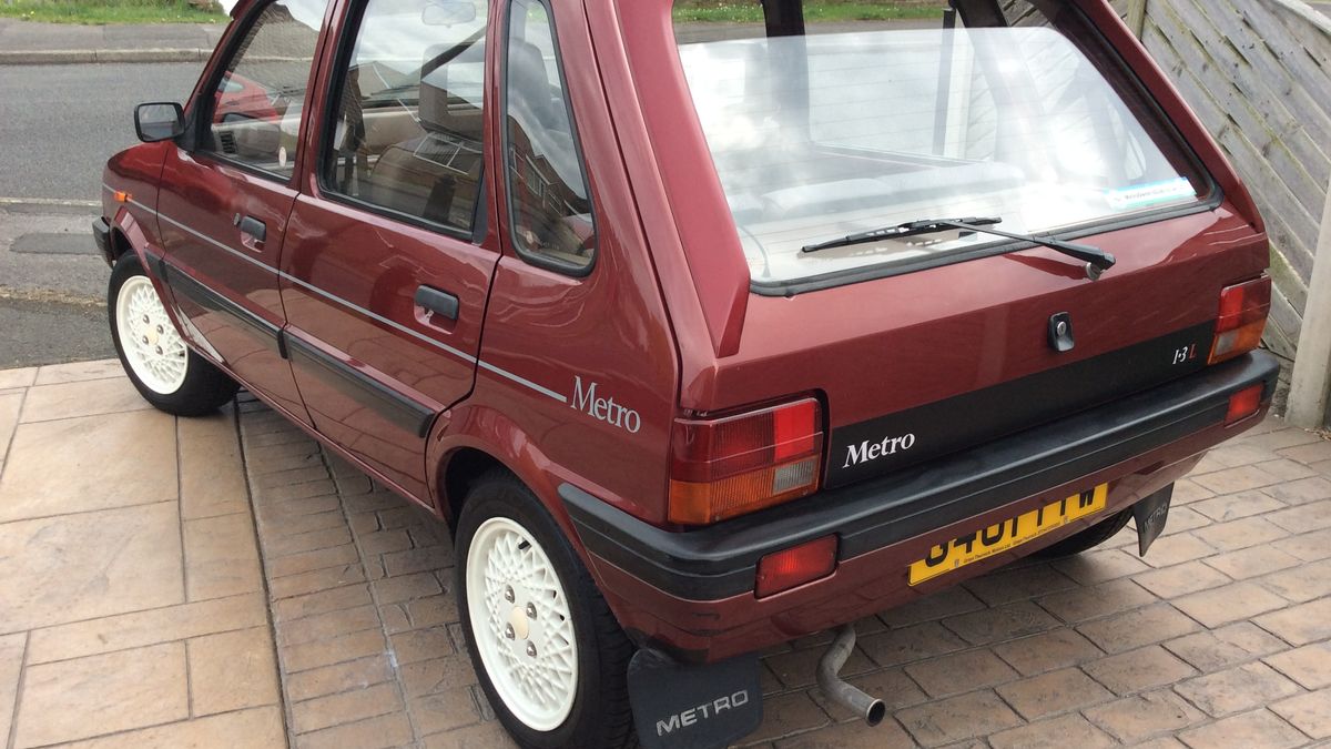 1989 Rover Metro Red Manual, 4 speed Right Hand Drive in Chesterfield ...