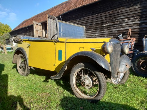 Rare Original 1935 Austin 7 seven AAK Tourer for restoration VERKAUFT