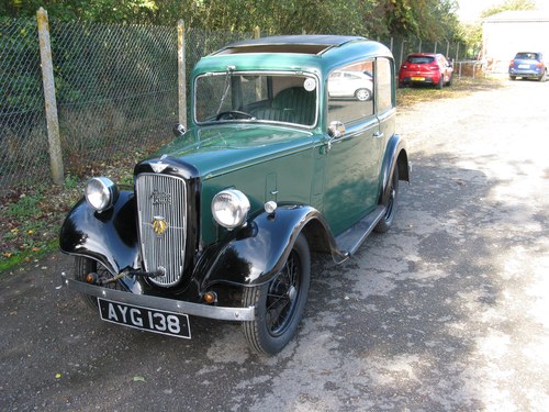 1936 Austin 7 Ruby with sunroof SOLD