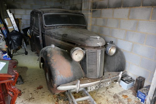 c.1948 Austin 16 DeLuxe for Restoration or Spares For Sale by Auction