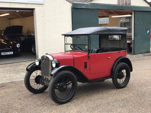 1929 Austin 7 Chummy, matching numbers, Sold SOLD