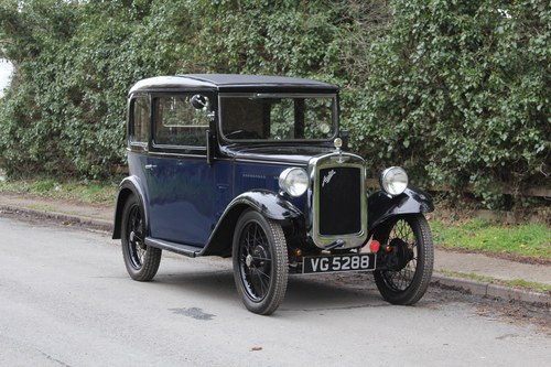 1933 Austin 7 RP Saloon - Honest older restoration In vendita