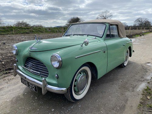 1952 Austin A40 Sports - Mint Green Convertible - Left Hand Drive For Sale
