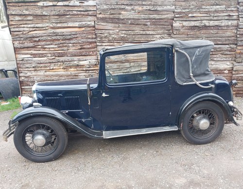 1934 austin 10/4 Cabriolet Project SOLD