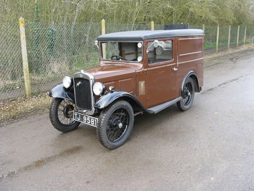 1935 Austin 7 AVJ Van SOLD