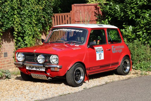 1979 Austin Morris Mini 1275 GT Rally car For Sale by Auction