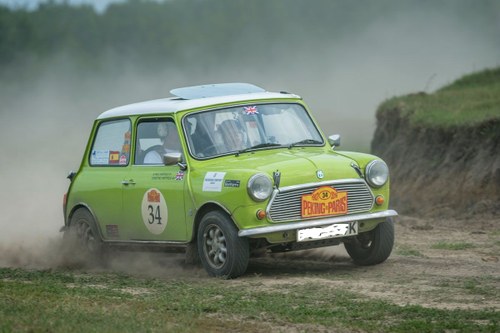 Mini 1972 historic endurance rally car 1275cc