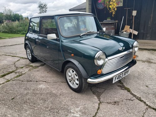 1989 Austin Mini Racing Green 998 manual special edition SOLD