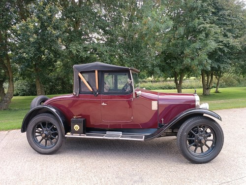 1927 Austin 12hp Mulliner two-seater with dickey SOLD