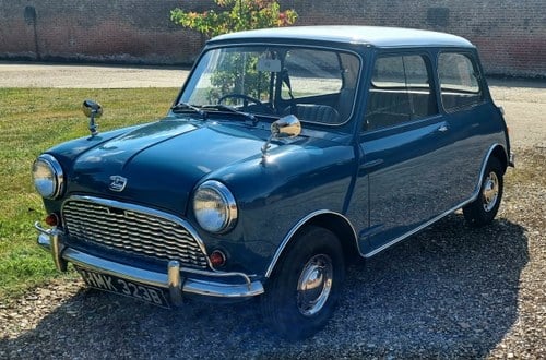 1964 Austin Mini Super Deluxe Hatchack SOLD