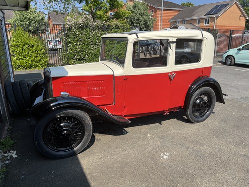 1933 Austin 10 (Shell & Chassis) Not registered.