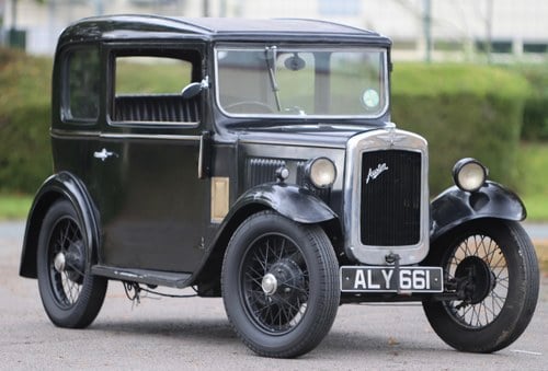 1933 Austin 7 Saloon Project - includes Registration No SOLD