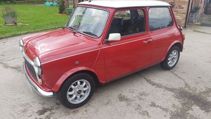 Rare Austin Mini Flame Red special edition