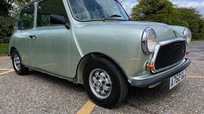 1984 Austin Mini HLE. Opaline Green. Only 19k. 2 owners.