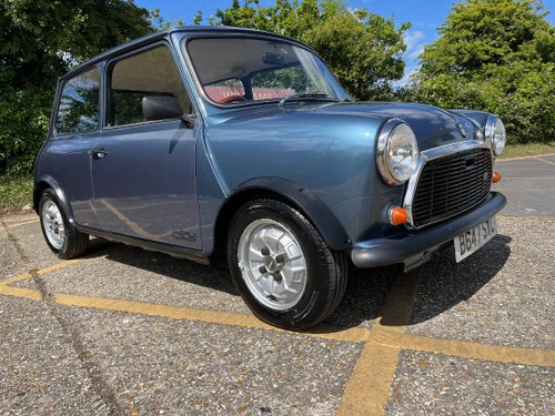 1985 Austin Mini City E. 1000cc. Moonraker blue. Low mileage For Sale