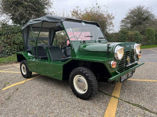 1965 Austin Mini Moke. 848cc. Spruce Green. Stunning. A vendre