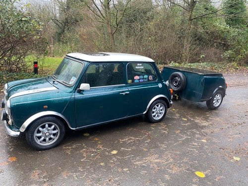 1992 Rover Mini Cooper S and matching trailer