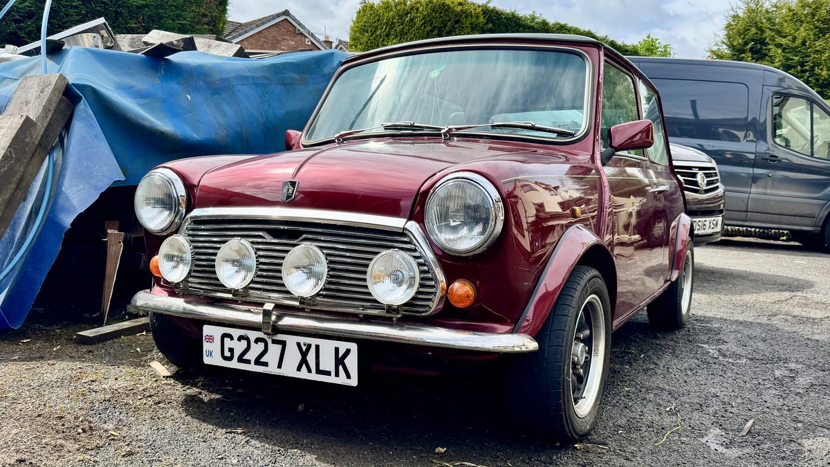 1989 Austin Mini Dark red Manual, 4 speed Right Hand Drive in Telford ...