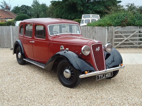1937 Austin 14/6 - Smooth Six-Cylinder Elegance For Sale