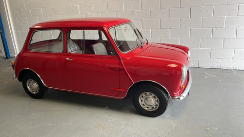 1962 Austin seven red mk1 Mini 850