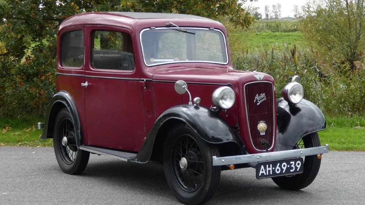 Austin Ruby Hot Rods 1937 Austin Ruby Red Manual, 3 speed Right Hand Drive in Winkel ...