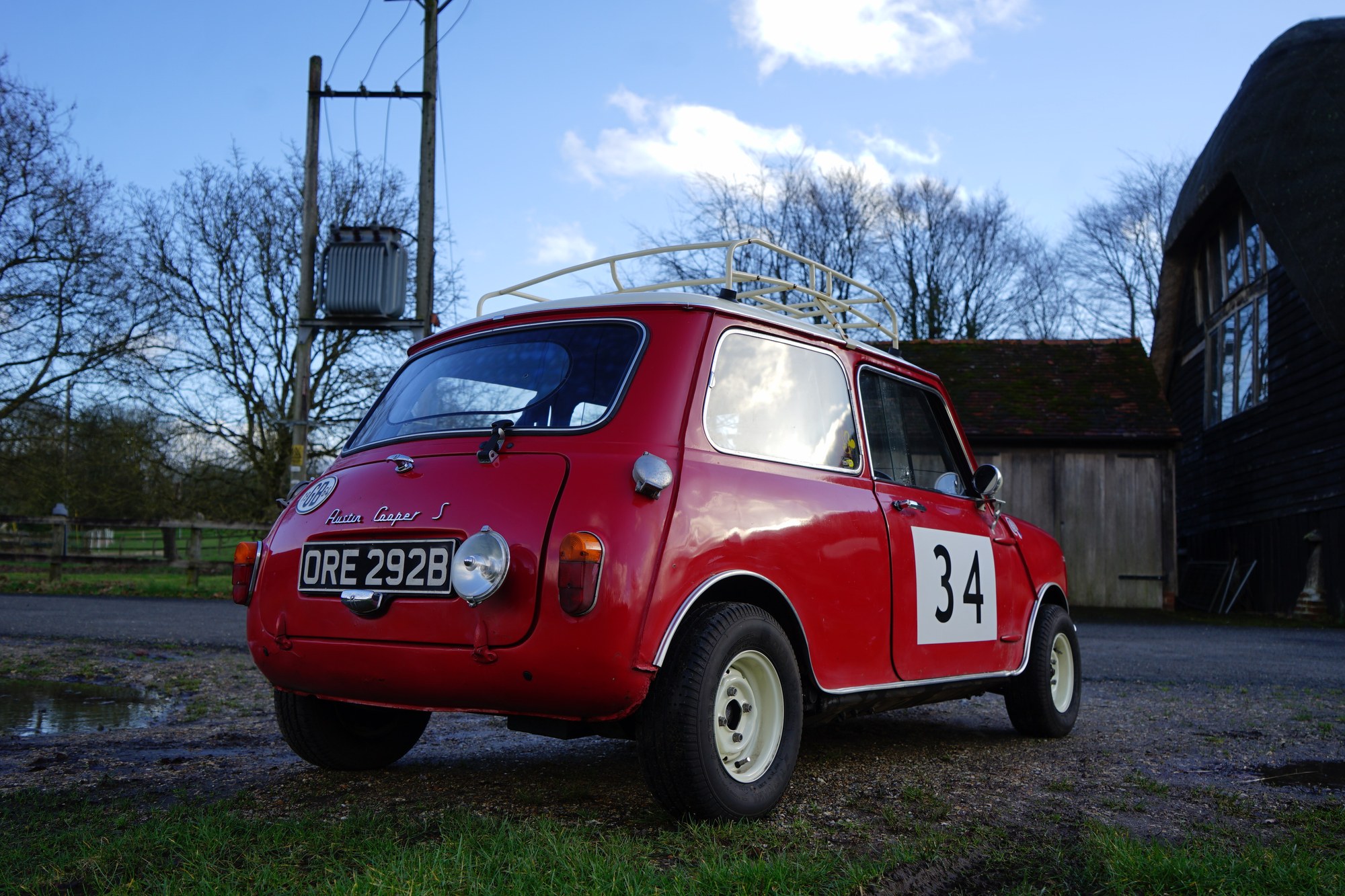 1964 Electric Mk1 Austin Mini Cooper S Rally Rep EV, foto 12