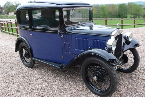 1934 Austin Seven RP Saloon SÅLD