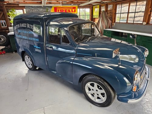 1972 Austin 6 cwt van (Morris Minor) SÅLD