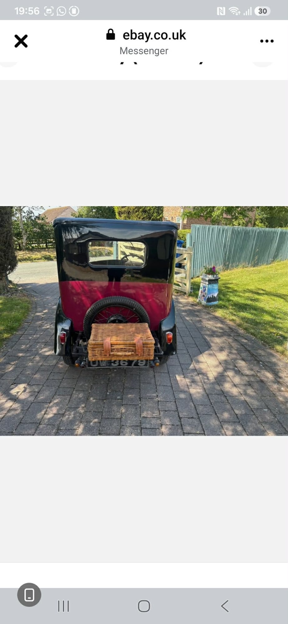 1929 Austin 7, foto 8