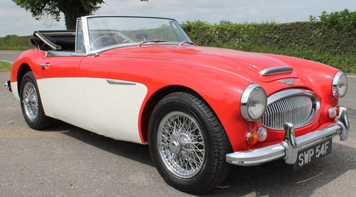 1967 Austin Healey 3000 MK111 BJ8 Phase 11 With Overdrive   SOLD