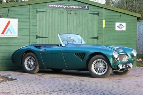 1960 Austin Healey 3000 MK1 with overdrive SOLD