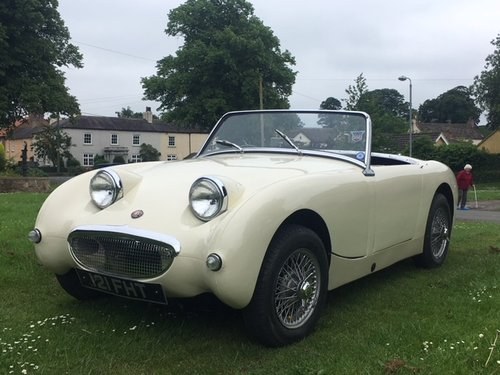 1959 Austin Healey Frogeye Sprite - Old English White For Sale